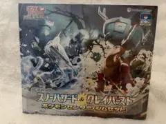 【シュリンク付・未開封】スノーハード & クレイバスト ポケモンセンター・ジム