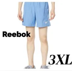 ⭐️人気のReebok⭐️ ハーフパンツ 　半ズボン ショートパンツ メンズ　水色