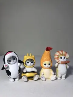 モフサンド インテリアミニフィギュア 4体セット