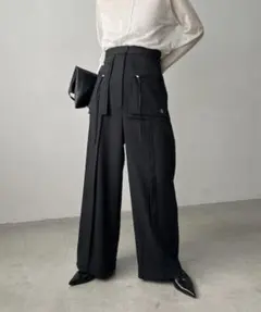 CAPRICIEUX LE'MAGE 【C.L】スカートレイヤードパンツ