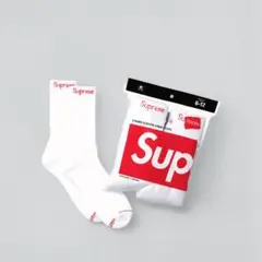 Hanes Supreme 4ペア クルーソックス 6-12 ピンク - メルカリ