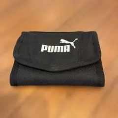 PUMA 三つ折り財布 ブラック キッズ