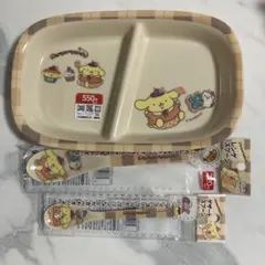 ポムポムプリン　ダイソー　メラミン食器　サンリオ