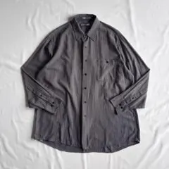 Auberge CHARLOTTE VERT シャンブレーシャツ Gray 38 - メルカリ