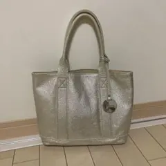 BEVINI トートバッグ　シルバーのサムネイル
