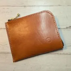 本革 ヌメ革 L字ウォレット コンパクト財布 No.780 レザークラフト
