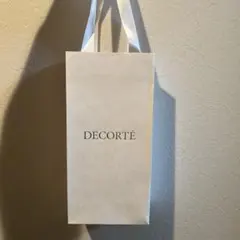 DECORTÉ ショップ袋のみ　ホワイト