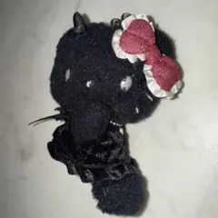 希少レア　ハローキティ　ぬいぐるみ　小悪魔　デビル　ブラックキティ　サンリオ 希少レア ハローキティ 小悪魔 ぬいぐるみ デビル 平成レトロ