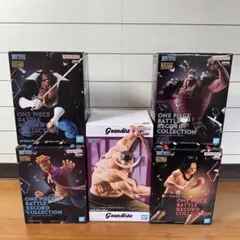 ONE PIECE ワンピース プライズ　白ひげ海賊団セット 5体