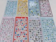 早い者勝ち！ボンボンドロップシール サンリオ文字 全8種 コンプリート