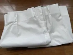 ホワイト　レースカーテン 2枚