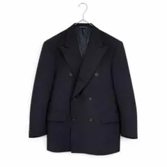 141◇ダーバン ストライプ柄 スーツセットアップ ジャケット＆パンツ