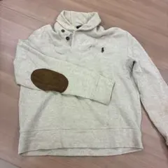 POLO RALPH LAUREN グレー ハイネックスウェット S