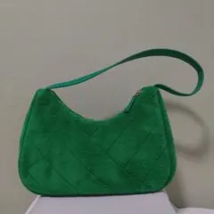 【H＆M】緑 ショルダーバッグ ハンドバッグ