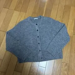 GUㅤ　パフニットクルーネックカーディガンのサムネイル