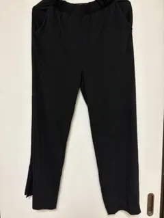 AZUL 黒 ワイドパンツ サイドスリット