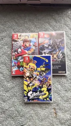 Nintendo Switch スプラトゥーン3 マリオオデッセイなどまとめ売り