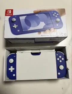 【美品】Nintendo Switch Lite ブルー 外箱・充電器付き