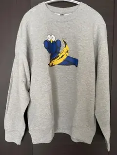 【新品】UNIQLO KAWS WARHOL UTコラボ スウェット グレー M