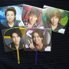 嵐「５×１０」 ミニうちわ ５本