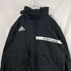 00s adidas アディダス 中綿 ナイロンジャケット y2k 黒