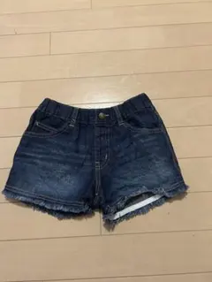 美品　BREEZE デニムショートパンツ サイズ120