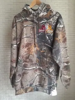 USA 古着 USED RUSSELL OUTDOORS リアルツリーパーカー