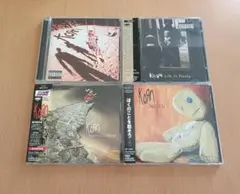 国内盤 帯付 Korn アルバムCD 4枚セット