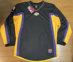希少レア　新品　NIKE レイカーズ　LAKERS シューティングシャツ 希少レア 新品 NIKE レイカーズ LAKERS シューティングシャツ - メルカリ