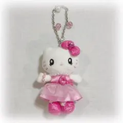 【最終値下げ】ユニバ ハローキティ ドレス付きマスコット