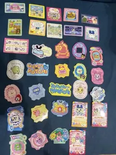 たまごっち　ダイカットステッカー　34枚セット