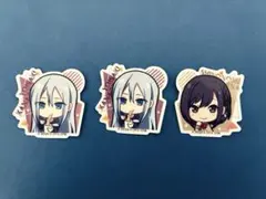 宵崎奏、東雲絵名のダイカットステッカー