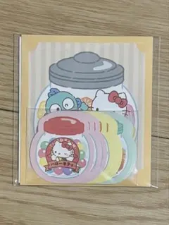 サンリオ ハローキティ ポムポムプリン ハンギョドン シール フレークシール