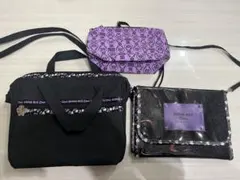 ANNA SUI MINIショルダーバッグ 2点 ANNA SUI ポーチ1点