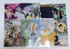 8枚セット 夏目友人帳 クリアファイル 一番くじ トリビュートギャラリー