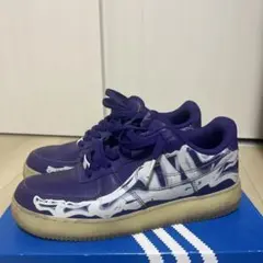 Nike Air Force 1 紫 グラフィックプリント