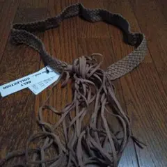 ☺新品・タグ付き☺niko and... メッシュベルト フリンジ付きのサムネイル