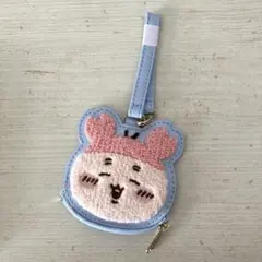 ちいかわ　おかおサガラミニポーチ　古本屋　カニちゃん
