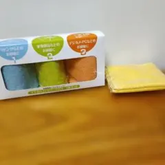 マイクロファイバークロス 3枚セットとハンドタオル