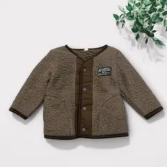 ニシマツヤ　80 ボアブルゾン　フリース　モコモコ　防寒対策