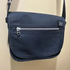 ポーターガール　ネイビー　キャンバス　ショルダーバッグ
