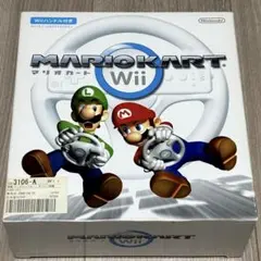 【動作確認済み】マリオカート Wii ソフト+ Wiiハンドルセット