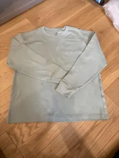 UNIQLO 長袖カットソー 140 ミントグリーン