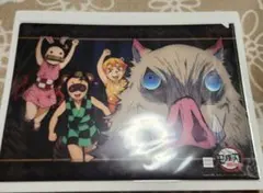 鬼滅の刃　無限列車編　DINING　お楽しみくじ　クリアファイル　嘴平伊之助