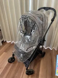 Cybex メリオ　ベビーカー レインカバー・カップホルダー・フック・抱っこ紐のサムネイル