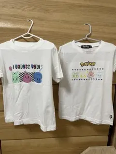【130㌢】 2枚セット　ポケモン　Tシャツ　御三家