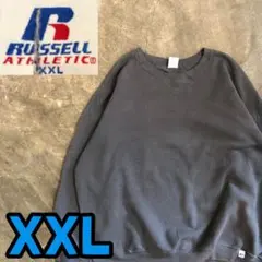 7T7028 Russell Athletic スウェット　無地　アメカジ　古着