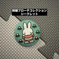 ミッフィー　刺繍ブローチコレクション
