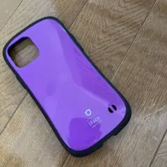 iPhone12/12pro用ケース iFace 紫