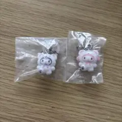 サンリオ めじるしアクセサリー ふわふわスノー マイメロ クロミ